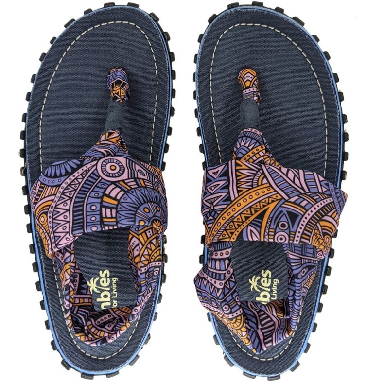 Tongs Slingback Gumbies W G-SB-WN-AZTEC multicolore