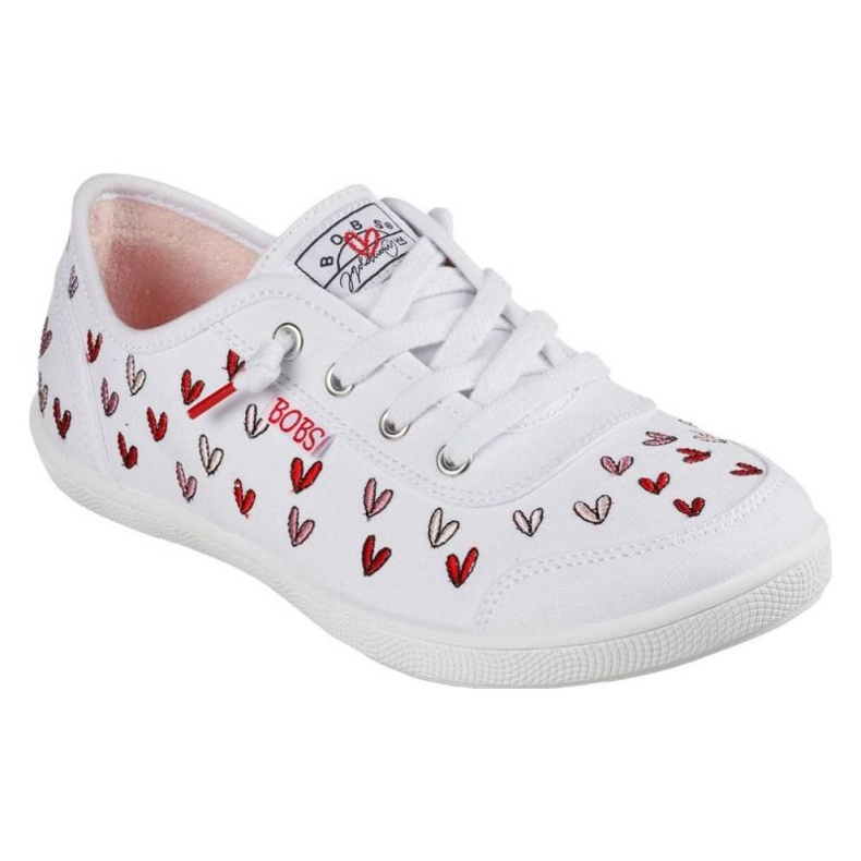 Skechers Bobs B Cute Love Brigade Chaussures W 113951 Wrpk blanche