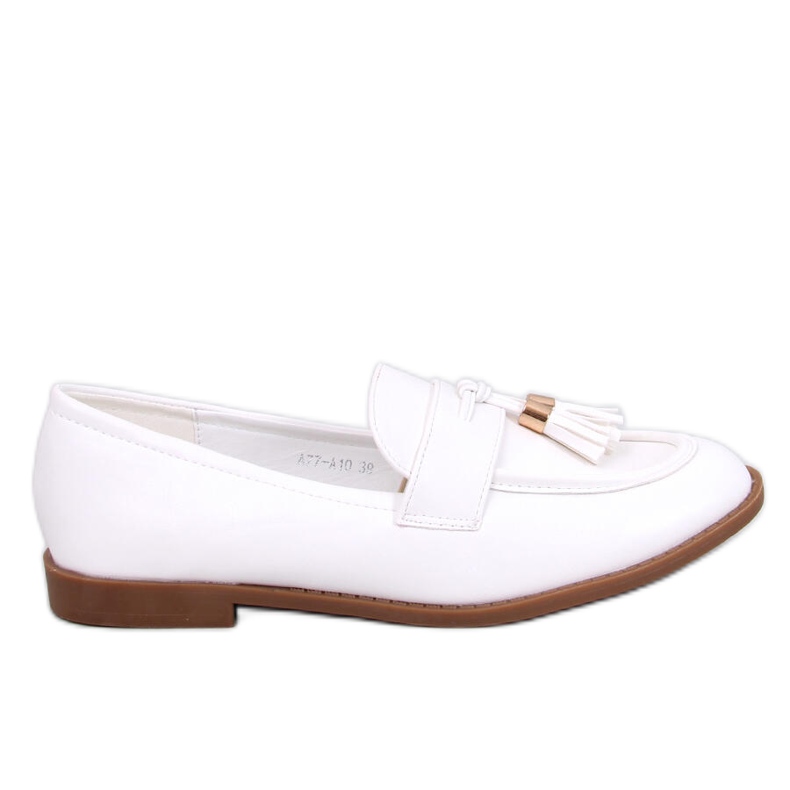 Mocassins femme Grand White blanche Mocassins femme Grand White blanche