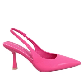 Escarpins Talons Ouverts Donell Fuchsia rose