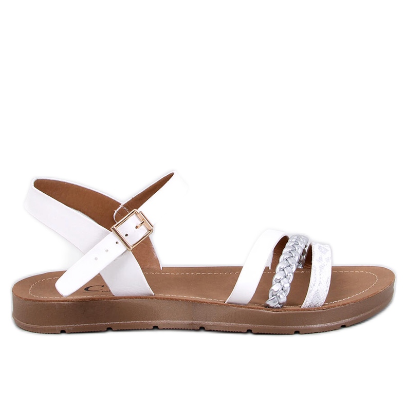Sandales femme Clyde Blanc blanche