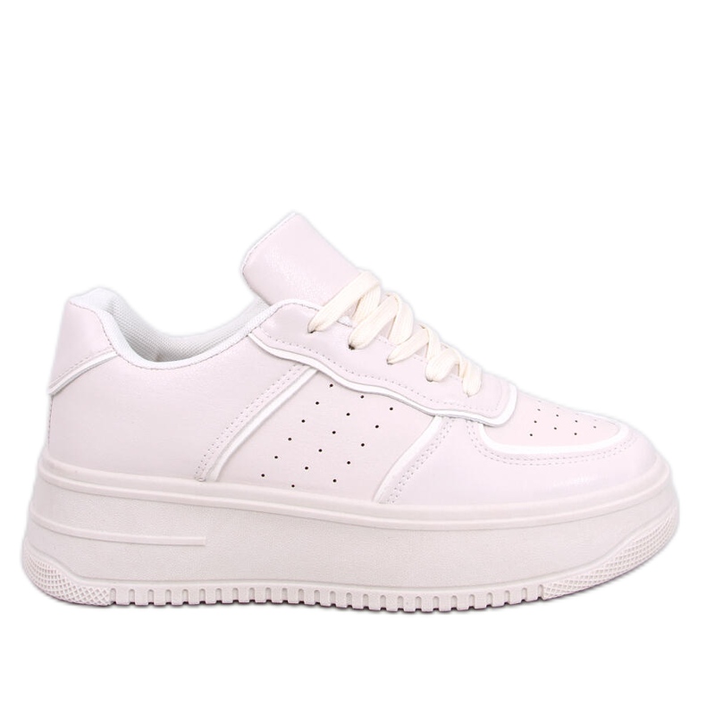 Baskets à semelles hautes Secada Beige Baskets à semelles hautes Secada Beige