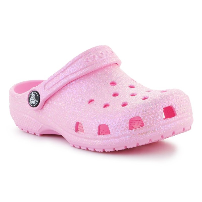 Crocs Classic Glitter Sabots K Jr 206993-6S0 rose