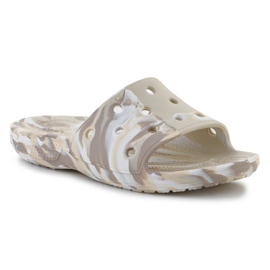 Chaussons Crocs Classic Marbled Slide 206879-2Y3 beige