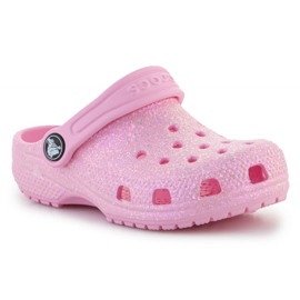 Crocs Classic Glitter Sabots K Jr 206992-6S0 rose
