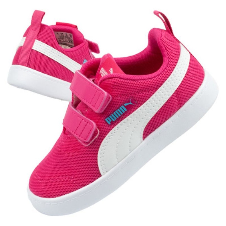 Chaussures Puma Courtflex Jr 371759 11 rose Chaussures Puma Courtflex Jr 371759 11 rose