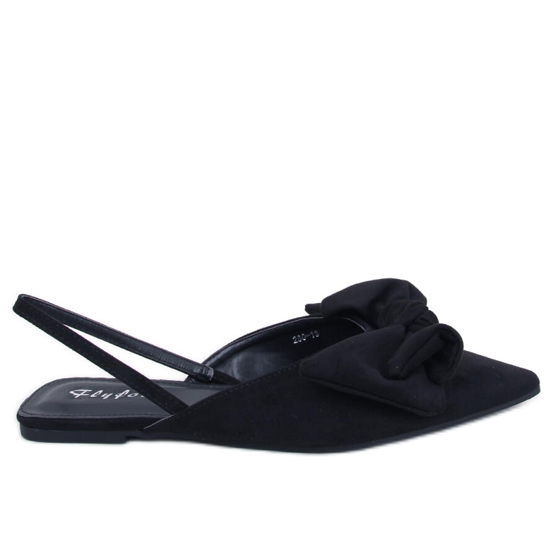 Geffen Chaussons noeuds noirs le noir