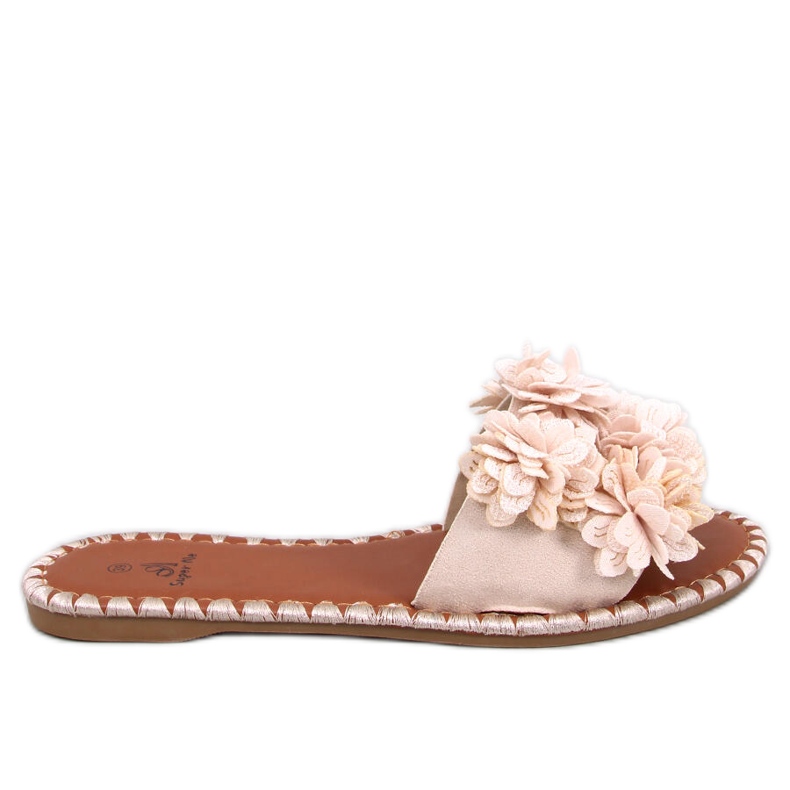 Chaussons Prima Fleurs Beiges