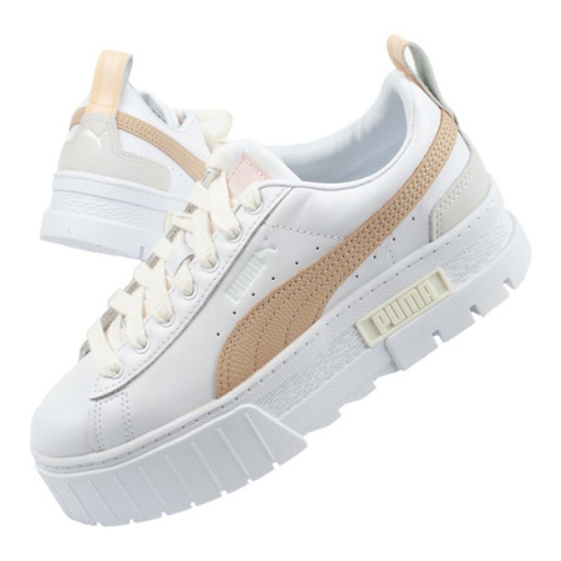 Puma Mayze Luxe W 383995 07 chaussures blanche