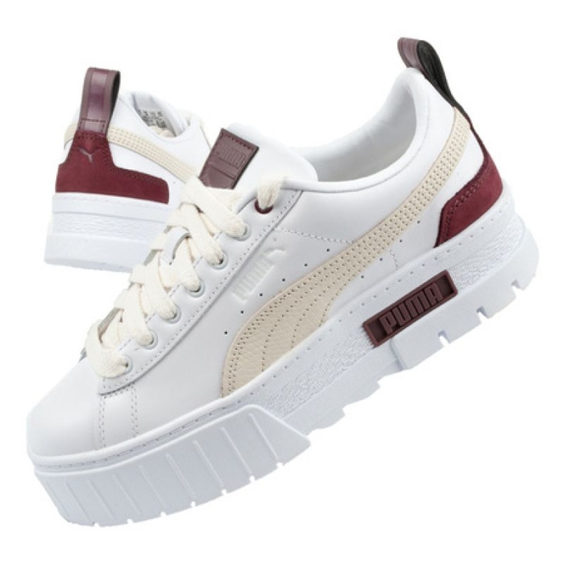 Puma Mayze Luxe W 383995 03 chaussures blanche