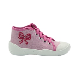 Chaussures, baskets, pantoufles pour enfants Befado 218p047 rose