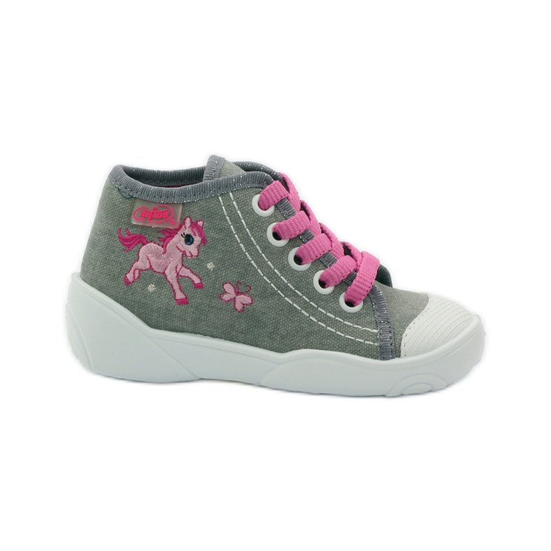Chaussons sur baskets Befado 218P048 konik rose gris Chaussons sur baskets Befado 218P048 konik rose gris