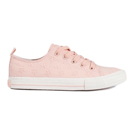 Baskets roses pour femmes Big Star LL274224 Baskets roses pour femmes Big Star LL274224