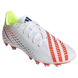 Chaussures de football Adidas Predator Edge.4 FxG M GW0989 blanc blanc
