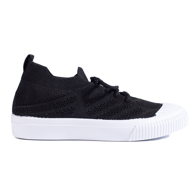 Baskets Shelovet noires en textile pour femmes le noir Baskets Shelovet noires en textile pour femmes le noir