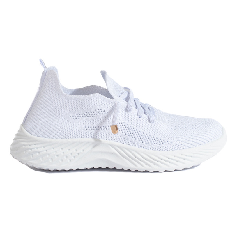 Chaussures de sport textile femme Shelovet blanc blanche Chaussures de sport textile femme Shelovet blanc blanche