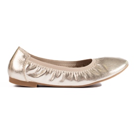 Ballerines dorées femme Shelovet