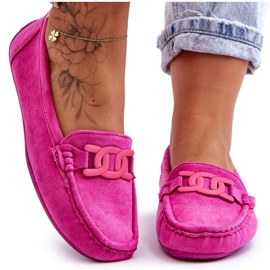 Mocassins en daim à la mode pour femmes Rose Rabell