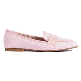 Elégants mocassins roses Shelovet pour femmes Elégants mocassins roses Shelovet pour femmes