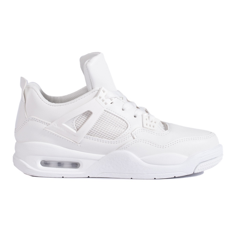 Baskets blanches à semelle épaisse de Shelovet Baskets blanches à semelle épaisse de Shelovet