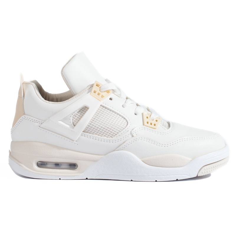 Baskets blanches à semelle épaisse de Shelovet