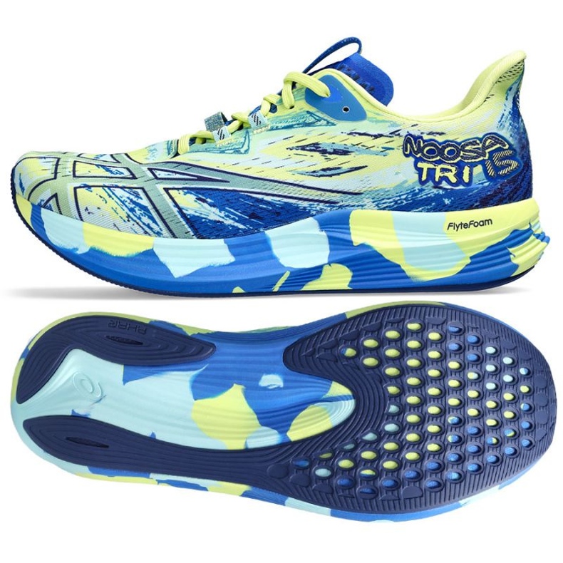 Chaussures Asics Noosa Tri 15 M 1011B609-401 bleu Chaussures Asics Noosa Tri 15 M 1011B609-401 bleu