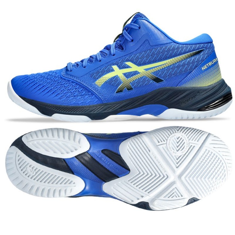 Chaussures Asics Netrburner Ballistic Ff Mt 3 M 1051A074-403 bleu bleu