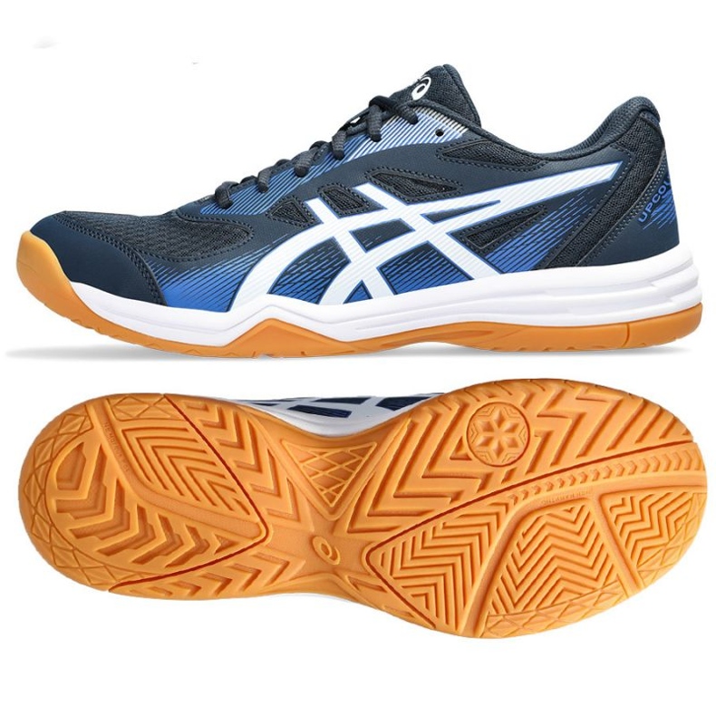 Chaussures Asics Upcourt 5 M 1071A086-403 bleu Chaussures Asics Upcourt 5 M 1071A086-403 bleu