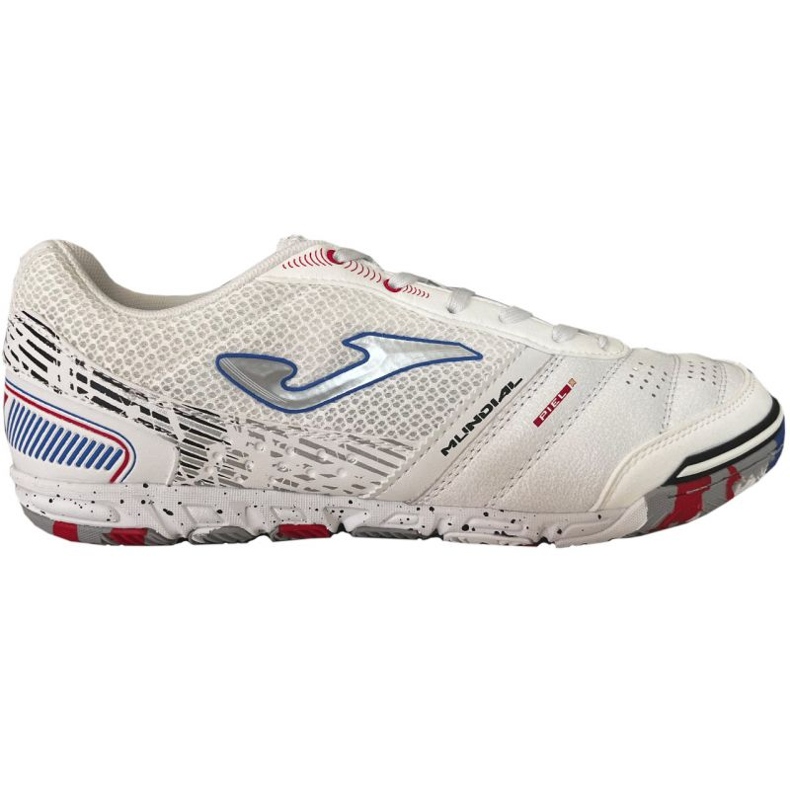 Chaussures de football Joma Mundial 2302 Indoor M MUNW2302IN blanche blanche