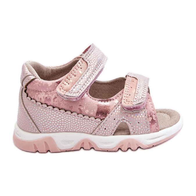 News Sandales Velcro Confortables Enfant Rose Alaska