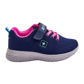 NEWS Chaussures De Sport Pour Enfants Avec Velcro Bleu Marine Brego NEWS Chaussures De Sport Pour Enfants Avec Velcro Bleu Marine Brego
