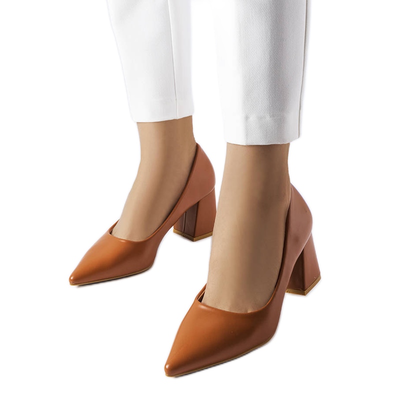 Escarpins à talons marron Fanchon brun Escarpins à talons marron Fanchon brun