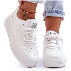 Vinceza Chaussures de sport classiques pour femmes Blanc Avra