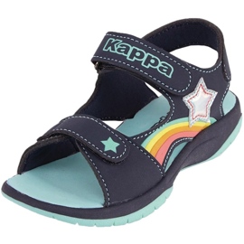 Kappa Pelangi G 261042K 6737 sandales bleu Kappa Pelangi G 261042K 6737 sandales bleu