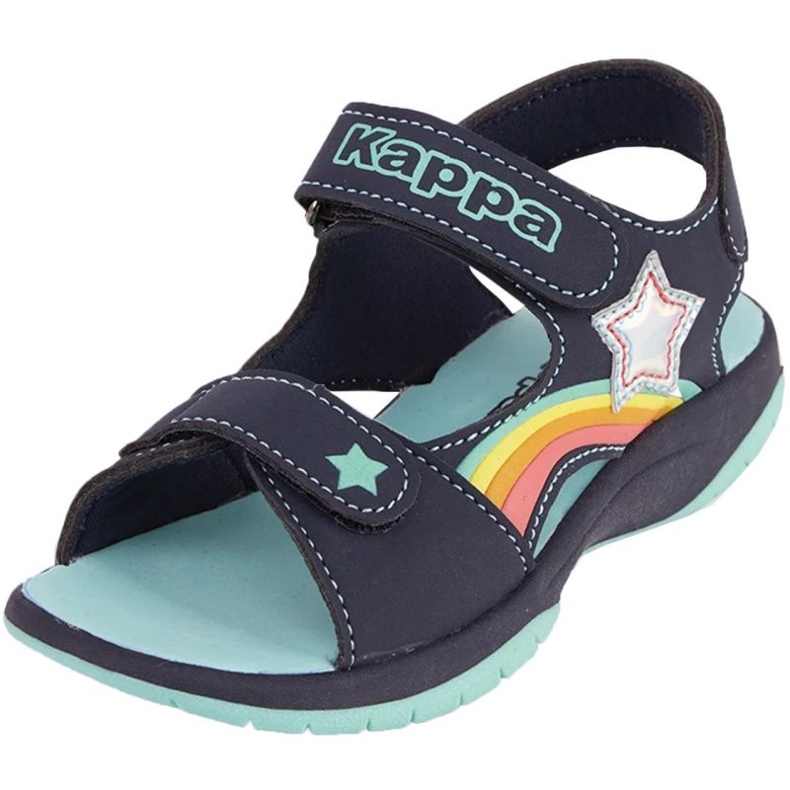 Kappa Pelangi G 261042K 6737 sandales bleu Kappa Pelangi G 261042K 6737 sandales bleu