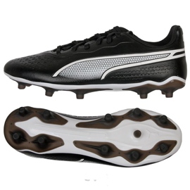Puma King Match FG/AG M 107570-01 chaussures de football noir noir
