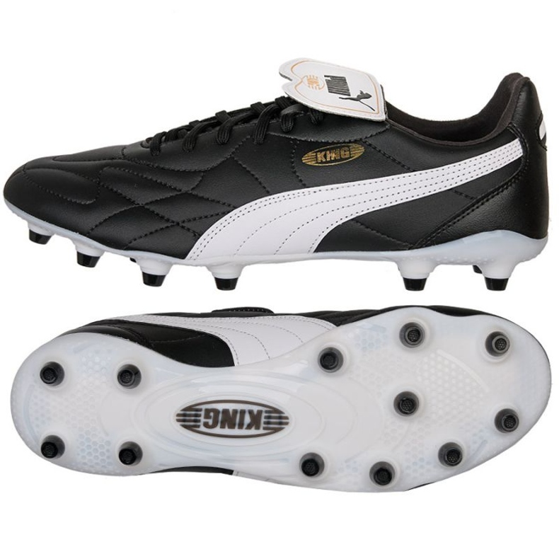 Puma King Top FG/AG M 107348-01 chaussures de football le noir le noir Puma King Top FG/AG M 107348-01 chaussures de football le noir le noir