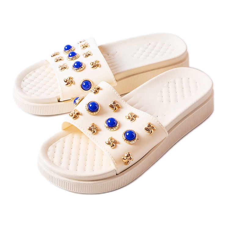 Diapositives décorées beige de Montesarchio