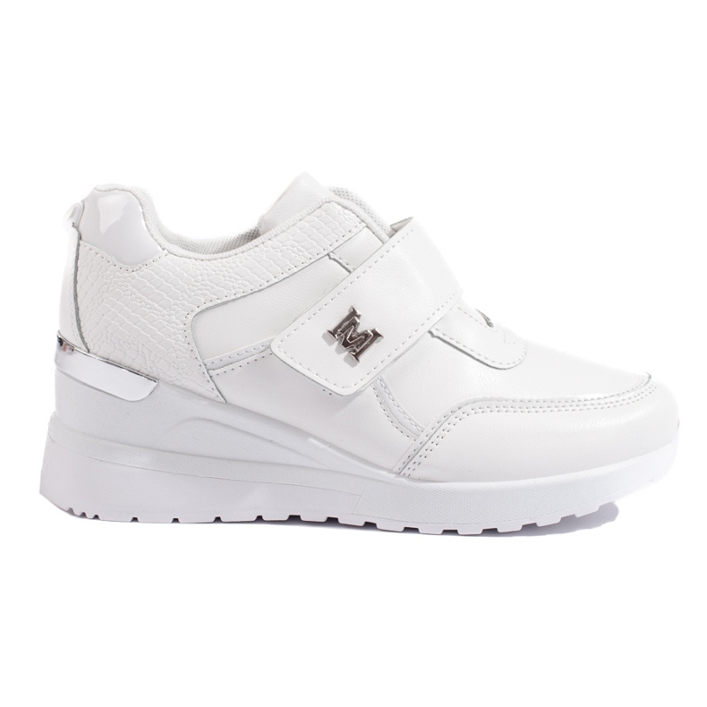 Baskets compensées Shelovet blanche Baskets compensées Shelovet blanche