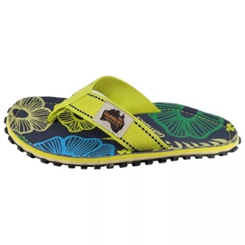 Tongs Gumbies Islander Pistache Fleurs GU-FFISL111 vert