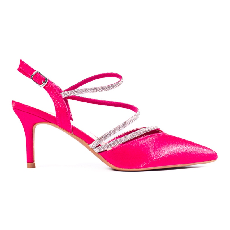 Escarpins à talons hauts Shelovet fuchsia pour femmes rose Escarpins à talons hauts Shelovet fuchsia pour femmes rose
