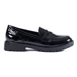 Chaussures femme laquées noires Shelovet