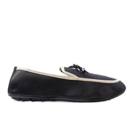 Mocassins homme Capon noirs le noir