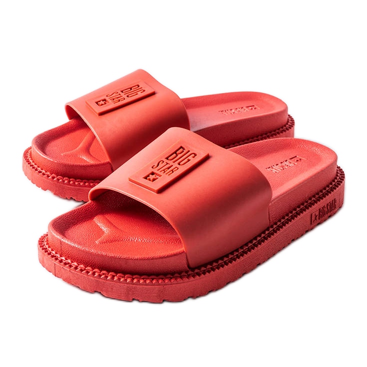 Chaussons Big Star rouges LL274430