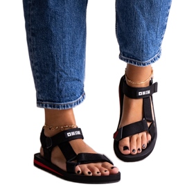 Sandales de sport noires Big Star DD274A282