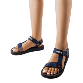 Sandales sport bleu marine Big Star DD274A283 Sandales sport bleu marine Big Star DD274A283