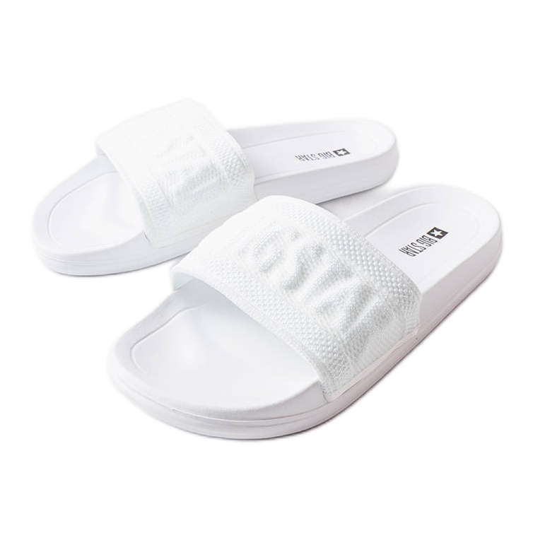 Big Star LL274A159 chaussons blancs blanche