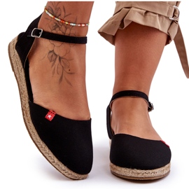 Espadrilles Plateforme Big Star Femme FF274526 Noir le noir
