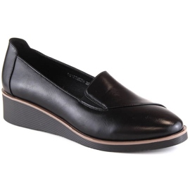 Vinceza chaussures compensées W JAN230 noir le noir