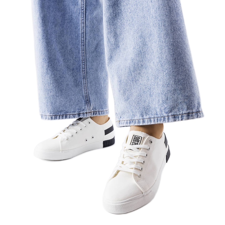 Baskets blanches Big Star LL274039